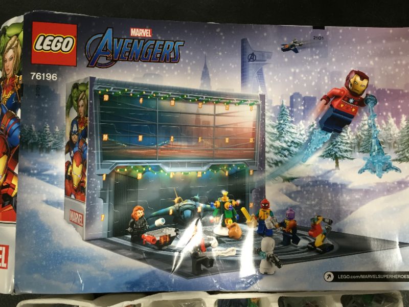 Photo 5 of LEGO Marvel The Avengers Advent Calendar 76196 Building Kit, an Awesome Gift for Fans of Super Hero Building Toys; New 