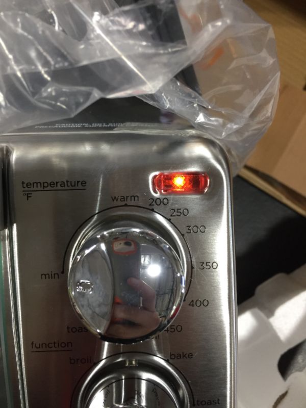 Photo 1 of BLACK+DECKER 4-Slice Toaster Oven with Natural Convection, Stainless Steel, TO1760SS
