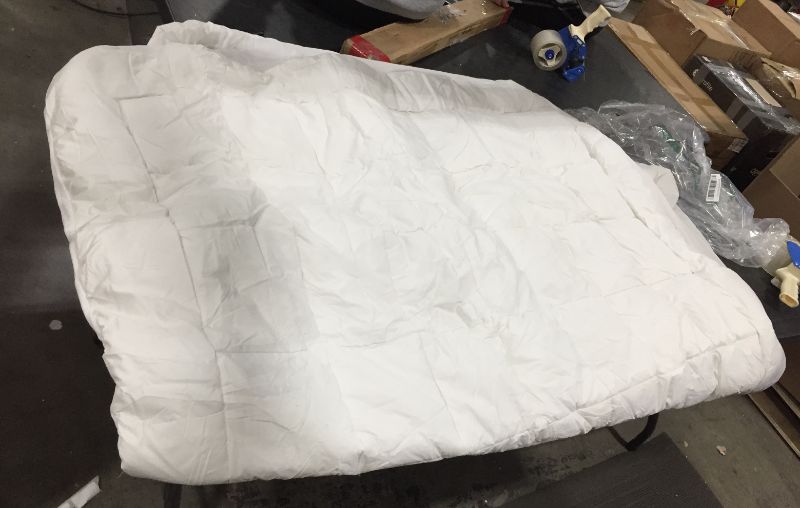 Photo 2 of  Full Mattress WHITE Topper 