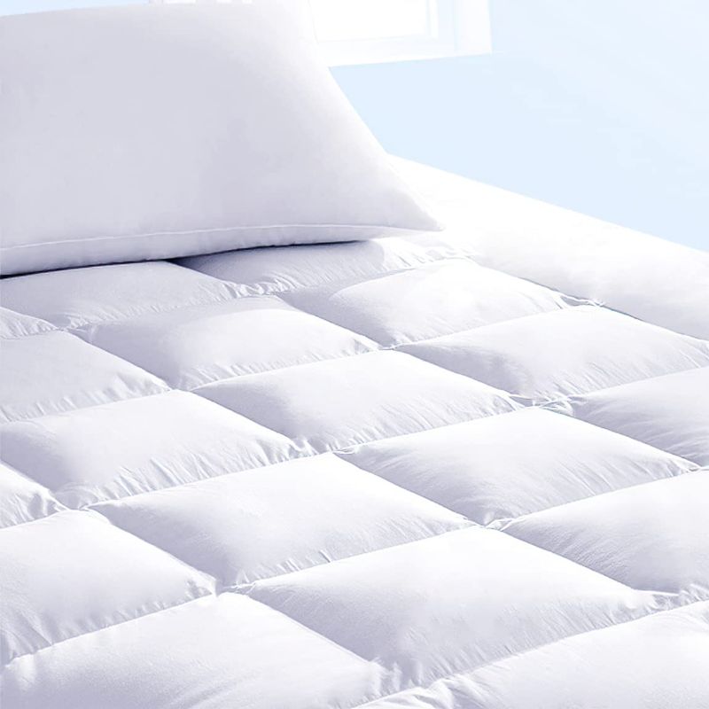 Photo 1 of  Full Mattress WHITE Topper 