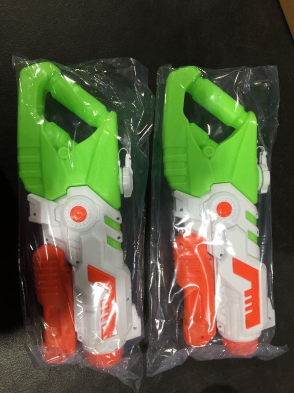 Photo 1 of 2 water guns for kids green and orange