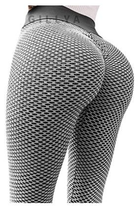 Photo 1 of Butt Leggings Butt Lift Textured Anti-Cellulite Booty Lifting TIK Tok Leggings size L