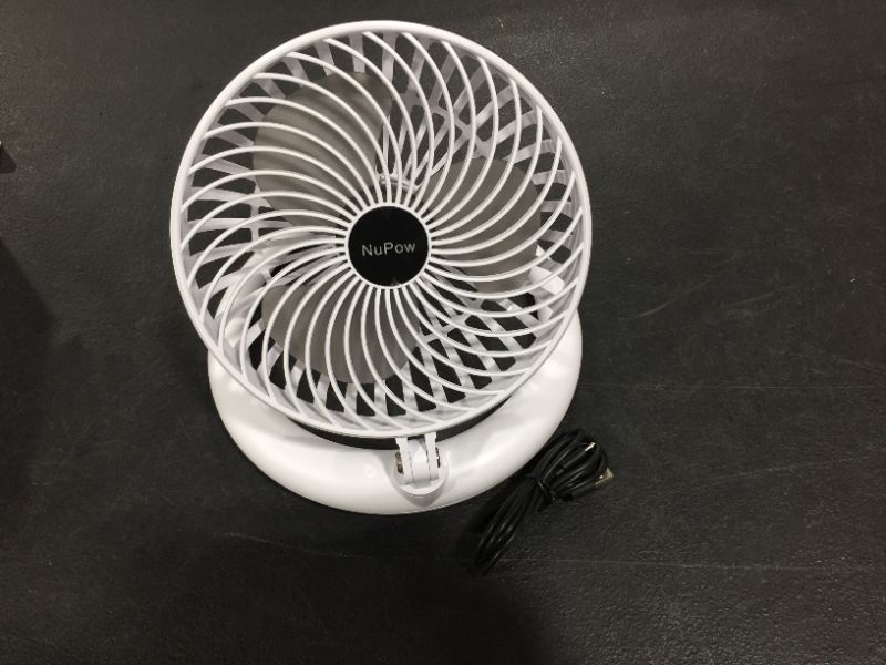 Photo 2 of  Mini Desk Fan, Air Circulator Personal Desk Fan