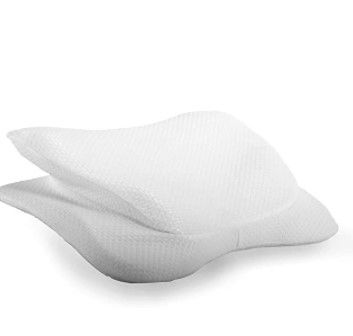 Photo 1 of Copper Fit Angel Ultimate Memory Foam Pillow for Side and Back Sleepers, White, King Size (Pack of 1)
