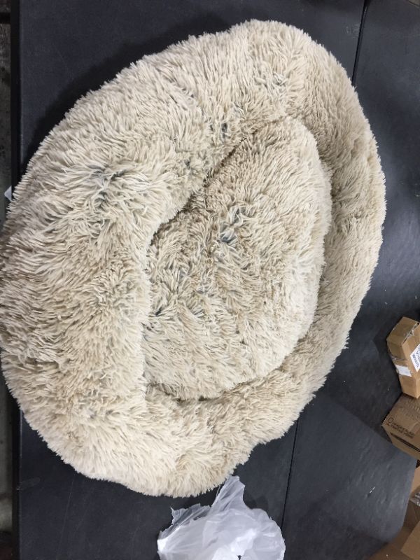 Photo 2 of Best Friends by Sheri The Original Calming Donut Cat and Dog Bed in Shag or Lux Fur, Machine Washable, High Bolster, Multiple Sizes S-XL