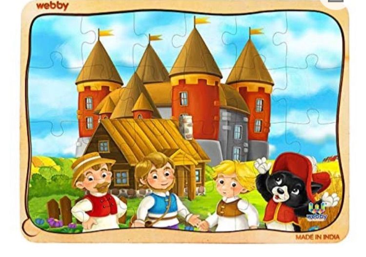 Photo 1 of 5.0 OUT OF 5 STARS 1 REVIEWS WEBBY EDUCATIONAL WOODEN PUZZLES - MEDIEVAL CASTLE - 24 PIECE KIDS PRESCHOOL JIGSAW PUZZLE TOY FOR TODDLERS