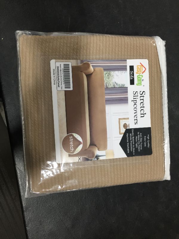 Photo 2 of Easy-Going Stretch Sofa Slipcover 1-Piece Couch Sofa Cover Furniture Protector Soft with Elastic Bottom