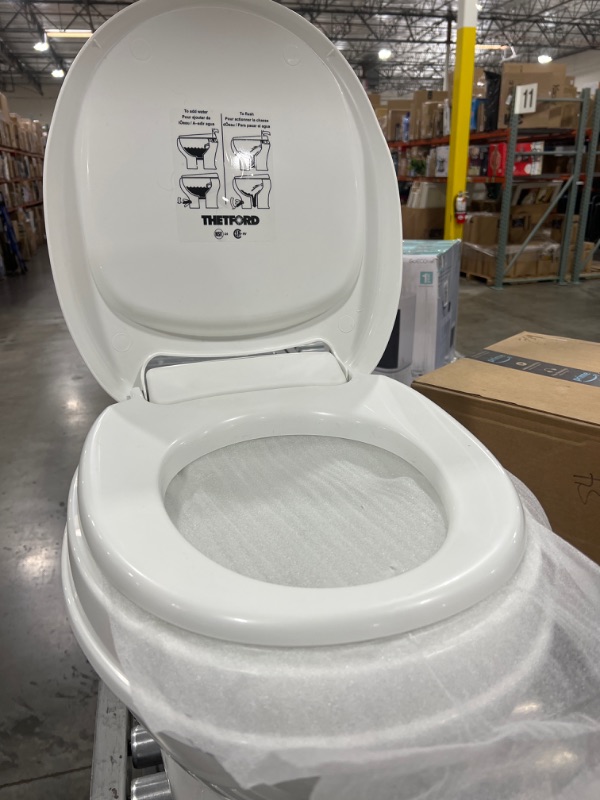 Photo 3 of Thetford 42169 Aqua Magic Modern Style Lightweight Residential Sized RV Toilet