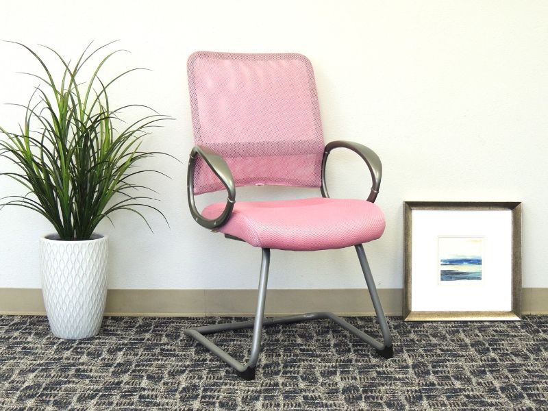 Photo 1 of Boss Office Products Pink Guest Chair