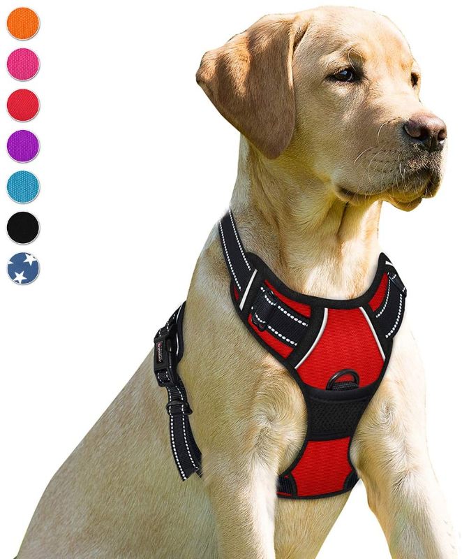 Photo 1 of BARKBAY No Pull Dog Harness Front Clip Heavy Duty Reflective Easy Control Handle for xtra Large Dog Walking
