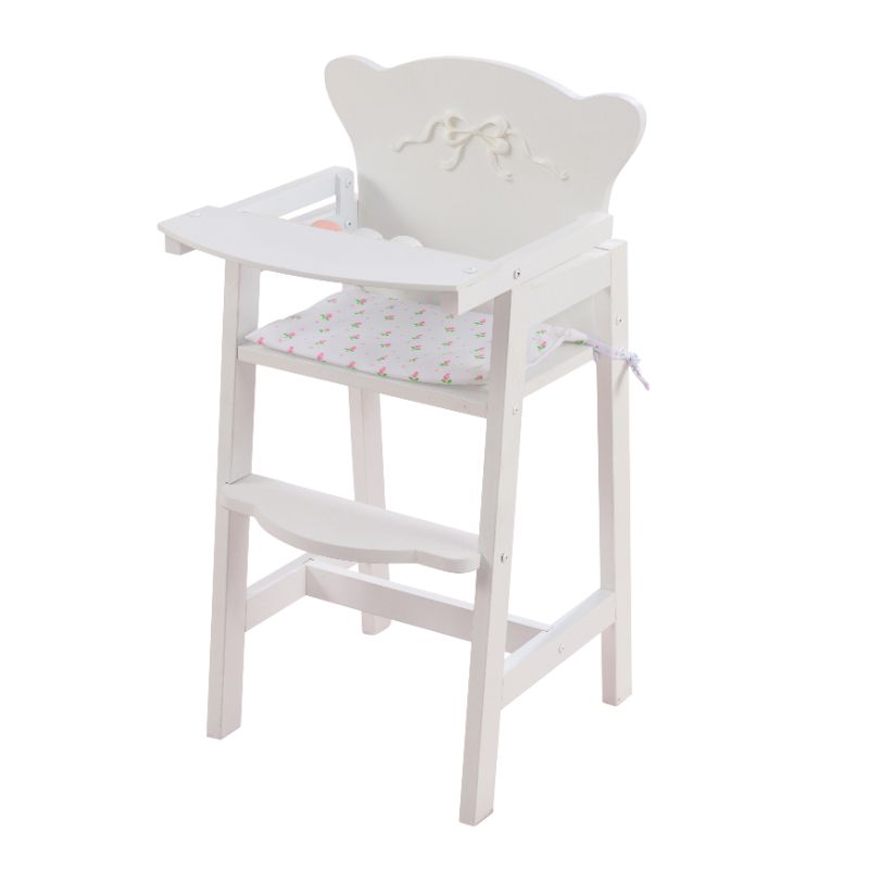 Photo 1 of KidKraft Tiffany Bow Lil' Doll High Chair KidKraft cushion not included 