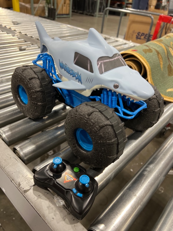 Photo 2 of megalodon monster jam truck with controller 