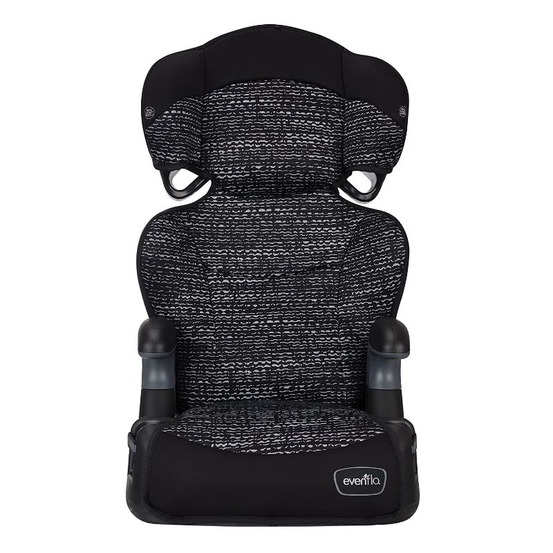 Photo 1 of Evenflo Big Kid AMP High Back Booster Car Seat, Static Black
