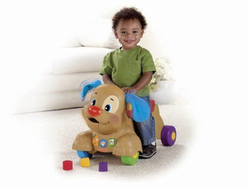 Photo 1 of Fisher-Price Laugh and Learn Stride to Ride Puppy
