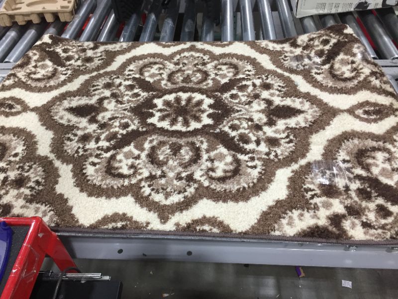 Photo 1 of 46" X 30" hues of brown rug