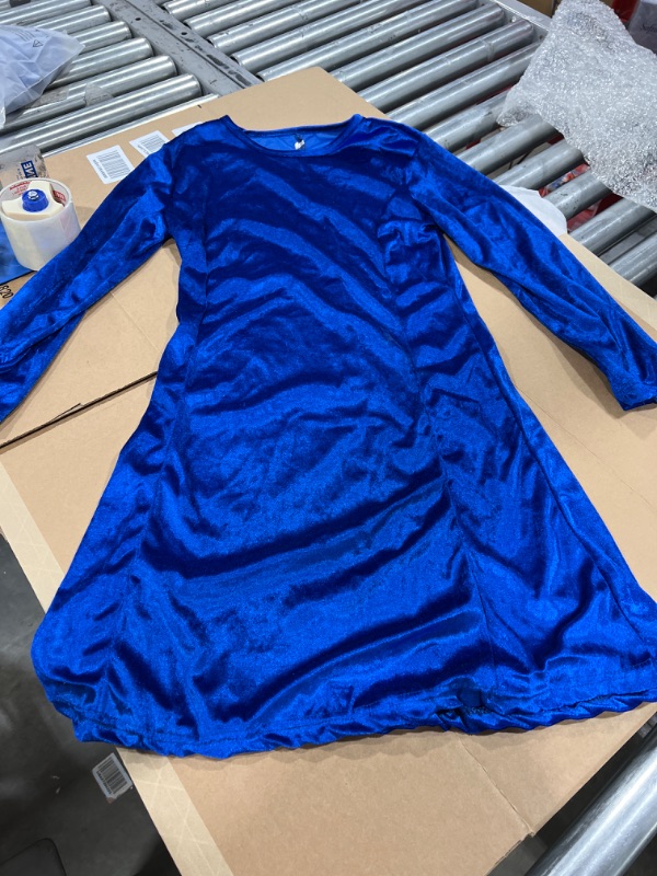 Photo 1 of Women's Royal Blue 3/4 Sleeve Dress, Size 3 