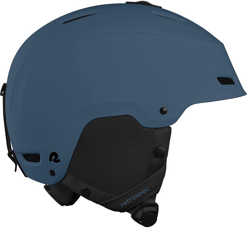 Photo 1 of Retrospec Zephyr Ski & Snowboard Helmet for Adults - Adjustable with 9 Vents - ABS Shell & EPS Foam- Medium
