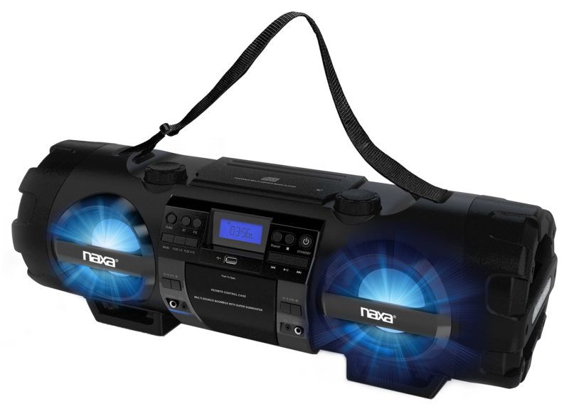 Photo 1 of MP3/CD Bass Reflex Boombox & PA System with Bluetooth®
