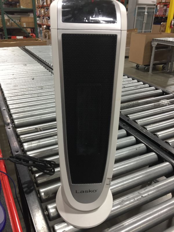 Photo 3 of Lasko® Digital Ceramic Tower Heater - White
