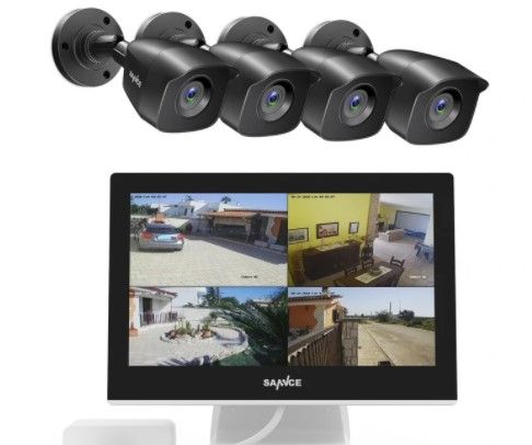 Photo 1 of  Sance Smart Home Security System- 5 in 1 4CH Digital Video Recorder for 24/7 Surveillance Model: DT41FE-  4 Camera's Model: C51ER