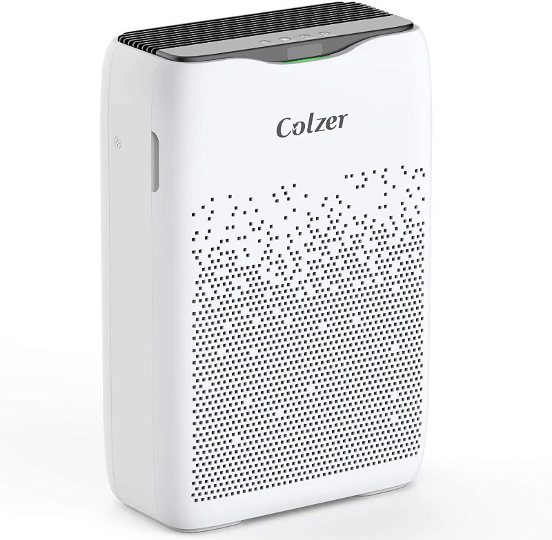 Photo 1 of COLZER Air Purifier for Home Large Room with True HEPA Filter & Activated Carbon Filter to Remove Eliminate Dust, Pet Dander, Smells Odors in Rooms up to 1800 ft² Air Cleaner Freshener for Bedroom EPI-186 (CARB, ETL Listed)
