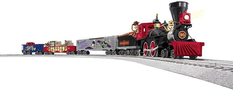 Photo 1 of Lionel Pixar's Toy Story Electric O Gauge Model Train Set w/Remote and Bluetooth Capability
