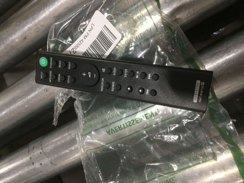 Photo 2 of RMT-AH411U Remote Control Replacement for Sony Sound Bar (Sony AV System)
