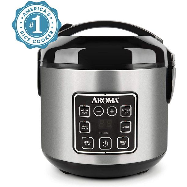 Photo 1 of Aroma 8-Cup Programmable Rice & Grain Cooker, Steamer
