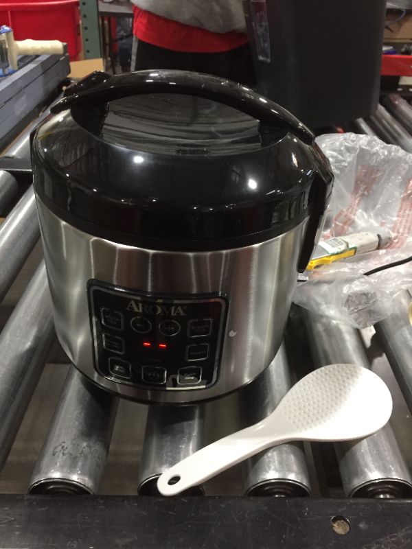 Photo 1 of Aroma 8-Cup Programmable Rice & Grain Cooker, Steamer
