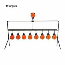 Photo 1 of 9 resetting tactical spinning shooting target