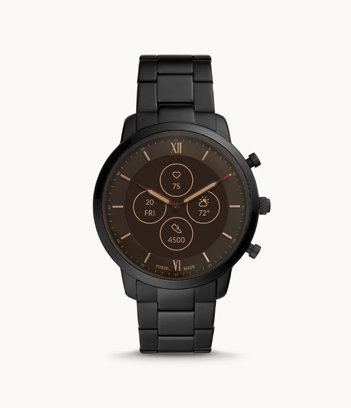 Photo 1 of Hybrid Smartwatch HR Neutra Black Stainless Steel