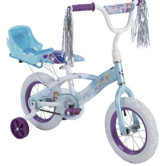 Photo 1 of Disney Frozen 12" Girls Bike with Doll Carrier by Huffy