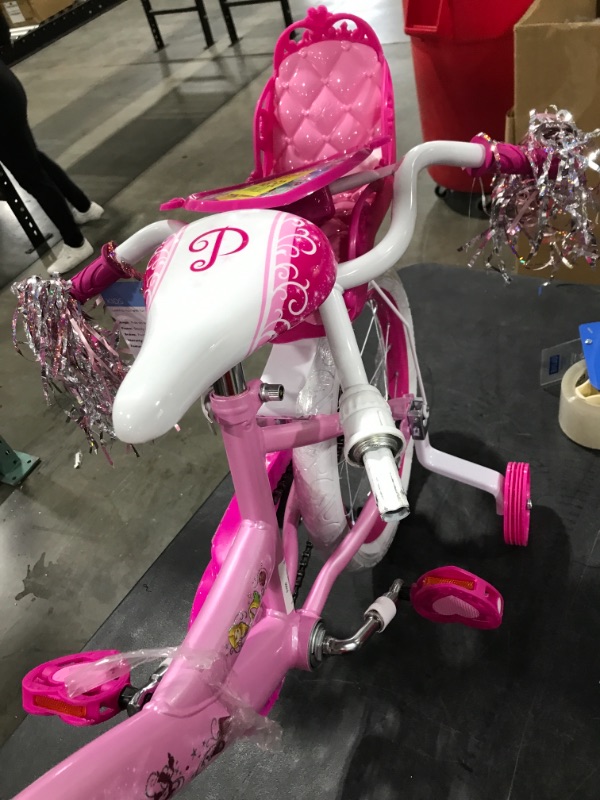 Photo 4 of 16-inch Disney Princess Girl''s Bike Featuring Huffy EZ Build