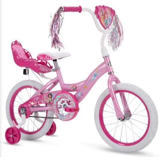 Photo 1 of 16-inch Disney Princess Girl''s Bike Featuring Huffy EZ Build