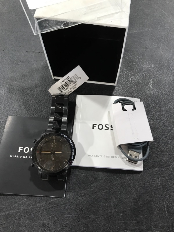 Photo 2 of Fossil Men's Neutra Hybrid Smartwatch HR with Always-On Readout Display