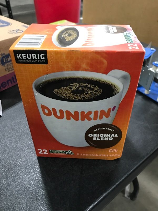 Photo 2 of Dunkin' Original Blend, Medium Roast, Keurig K-Cup Pods - 22ct