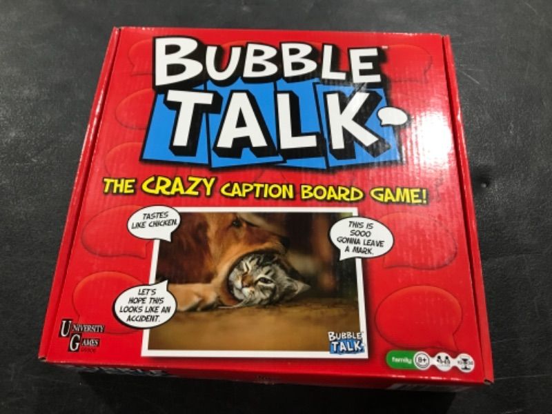 Photo 2 of New - University Games Bubble Talk - Ages 8+ | 3-8 players
