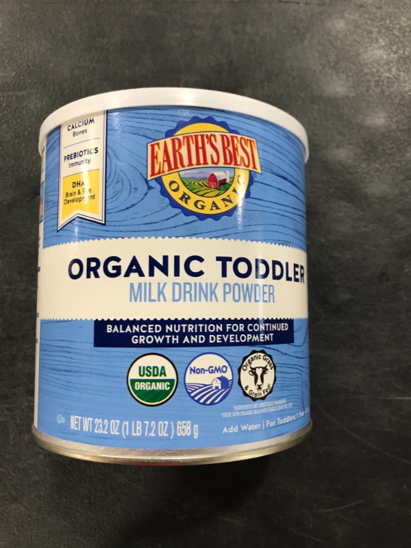 Photo 2 of Earths Best Organic Toddler Formula Vanilla Powder - 23.2oz