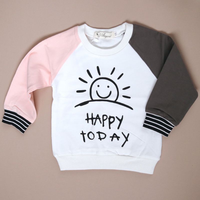 Photo 2 of Happy Today Little Ones Jumper GREEW BROWN size 6-9m set of 3