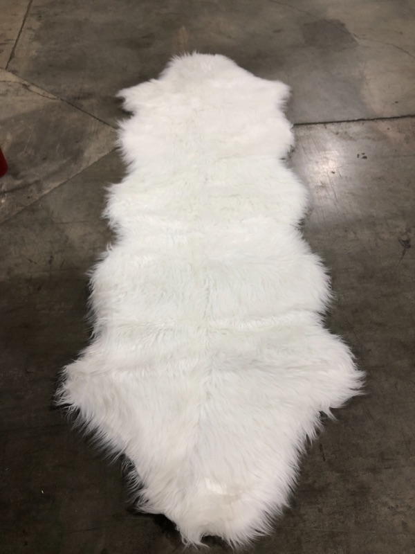 Photo 1 of fur rug 