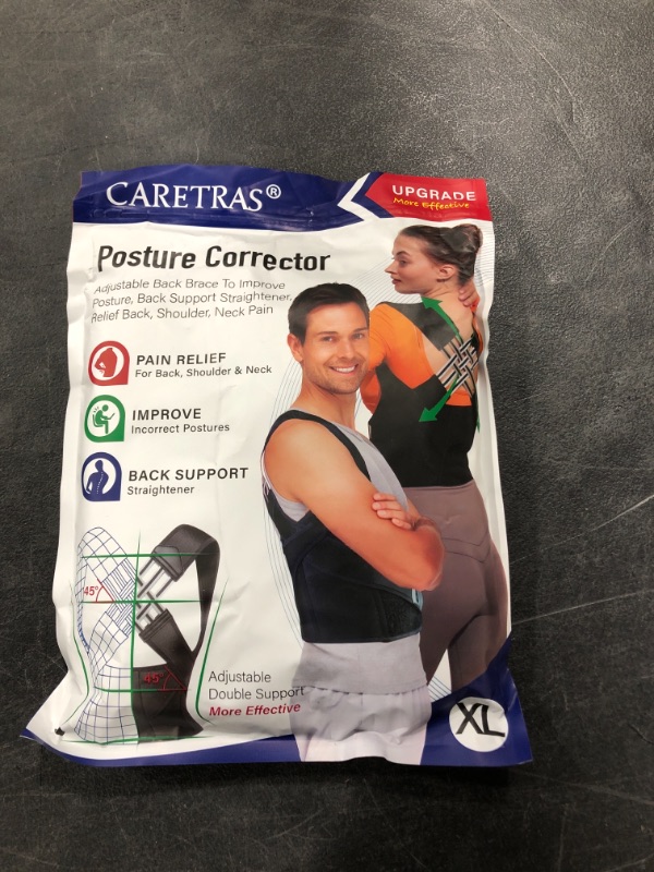 Photo 2 of Caretras Adjustable Upper Back Brace/ Posture Corrector (XL)