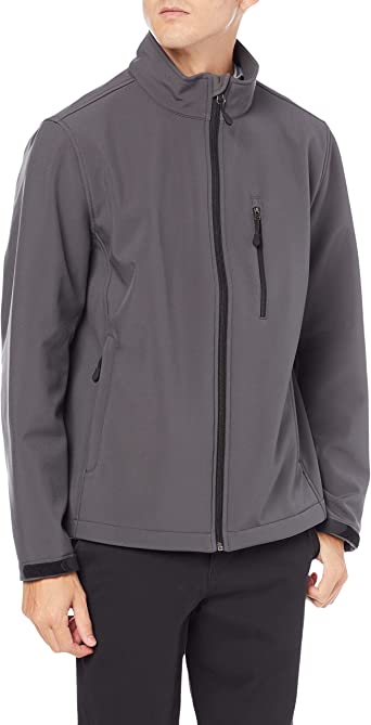 Photo 1 of Amazon Essentials Men's Water-Resistant Softshell Jacket Size XL