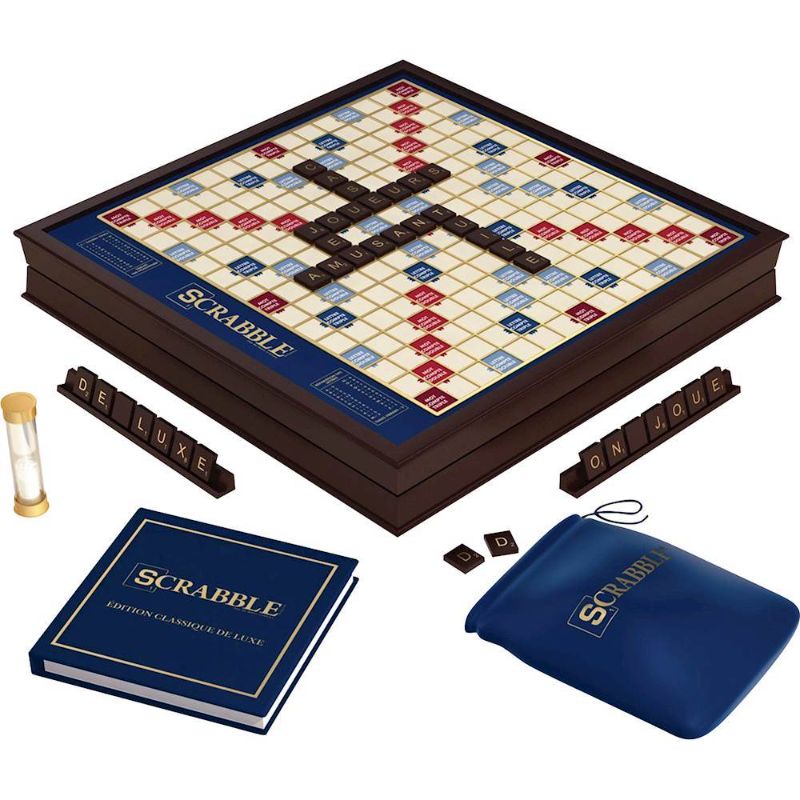 Photo 1 of Winning Solutions - French Deluxe Classic Edition Scrabble Game -
