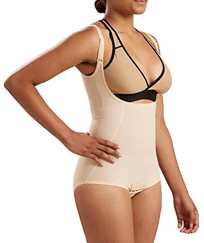 Photo 1 of Marena Recovery Panty-Length Compression Girdle with High-Back, Stage 2 (pull on) Medium