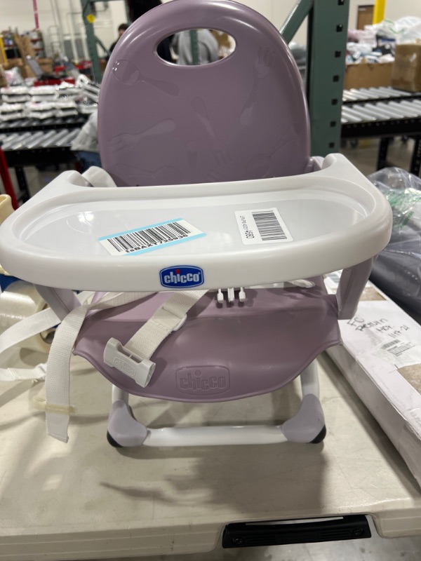 Photo 2 of Chicco Pocket Snack Booster Seat, Lavender
