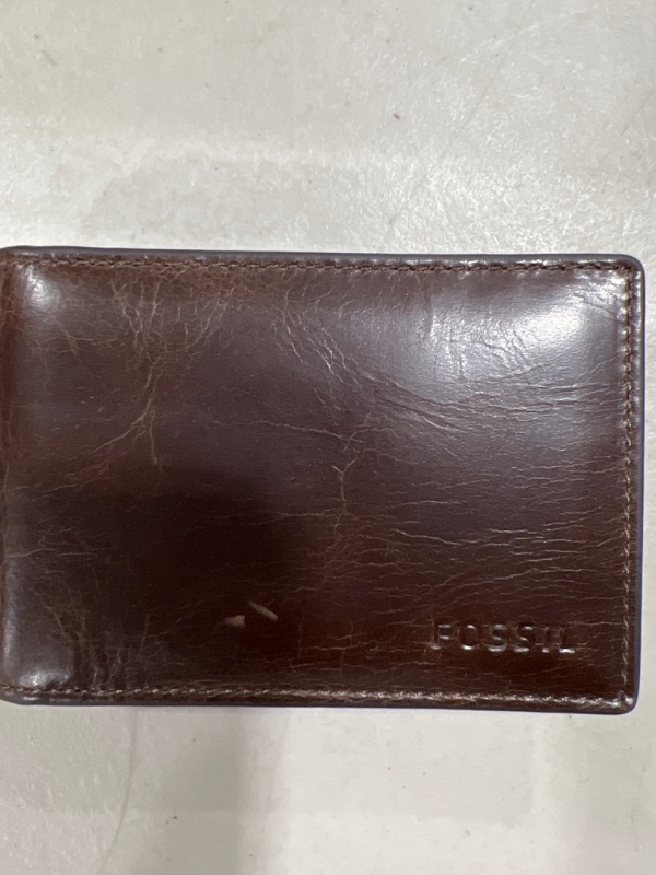 Photo 1 of Fossil Men's Derrick Money Clip Bifold