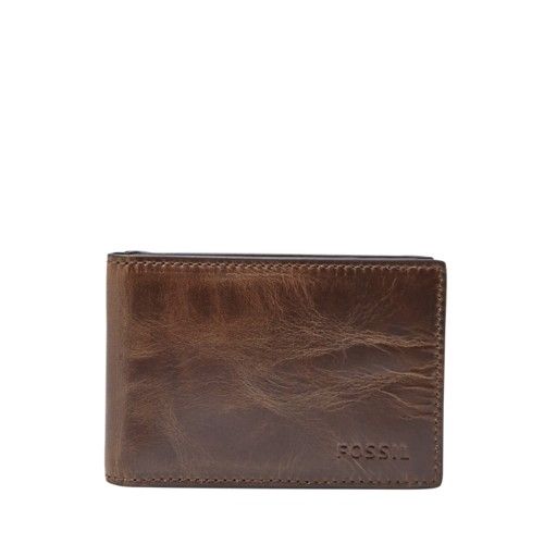 Photo 1 of Fossil Men's Derrick Money Clip Bifold