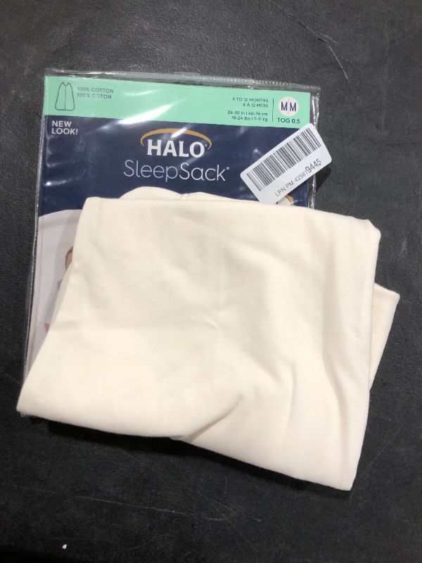 Photo 2 of HALO Sleepsack 100% Cotton Wearable Blanket, TOG 0.5,  Large
