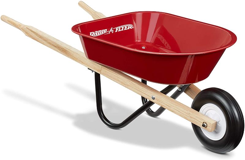 Photo 1 of Radio Flyer Kid's Wheelbarrow , Red
