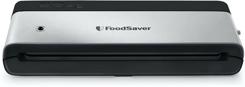 Photo 1 of FoodSaver VS0150 PowerVac Compact Vacuum Sealing Machine, Vertical Vacuum Sealer Storage, Black/SELLING FOR PARTS ONLY 
